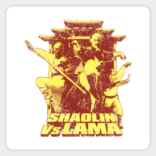 Shaolin Vs. Lama Kung Fu Martial Arts Vintage movie kung fu gift Magnet